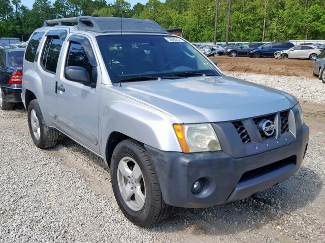 5N1AN08U57C525217 - 2007 NISSAN XTERRA OFF SILVER photo 1