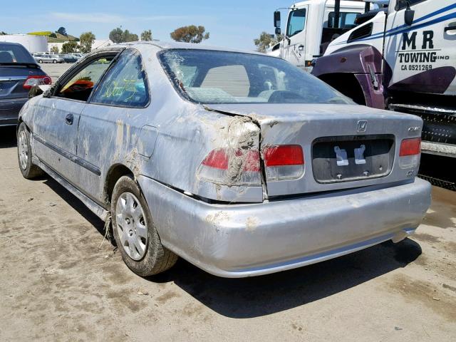 1HGEJ6121XL044363 - 1999 HONDA CIVIC DX SILVER photo 3