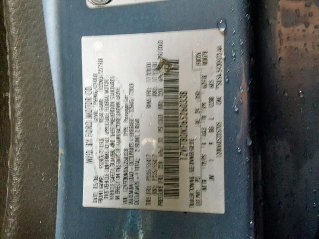 1ZVFT80N265260338 - 2006 FORD MUSTANG BLUE photo 10
