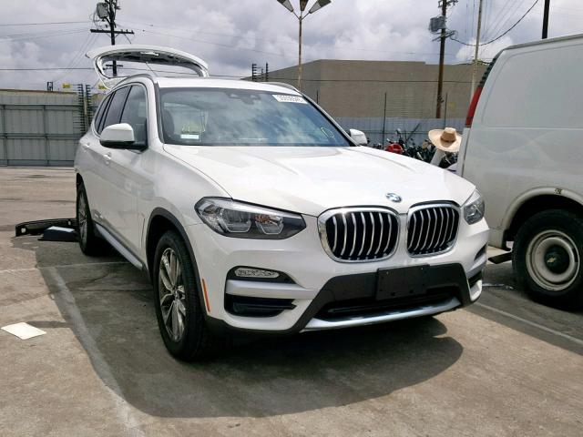 5UXTR7C56KLF32892 - 2019 BMW X3 SDRIVE3 Ақ фото 1