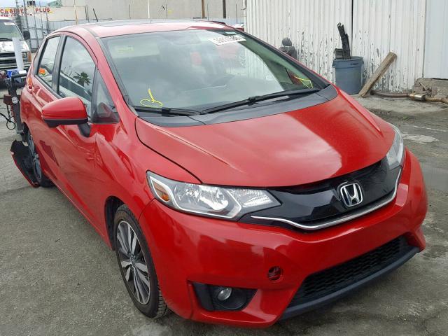 JHMGK5H71GX031703 - 2016 HONDA FIT EX RED photo 1