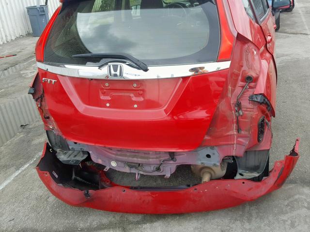 JHMGK5H71GX031703 - 2016 HONDA FIT EX RED photo 9