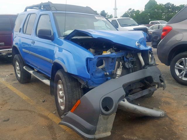 5N1ED28T72C516065 - 2002 NISSAN XTERRA XE BLUE photo 1