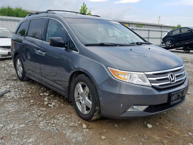 5FNRL5H93BB031147 - 2011 HONDA ODYSSEY TO GRAY photo 1