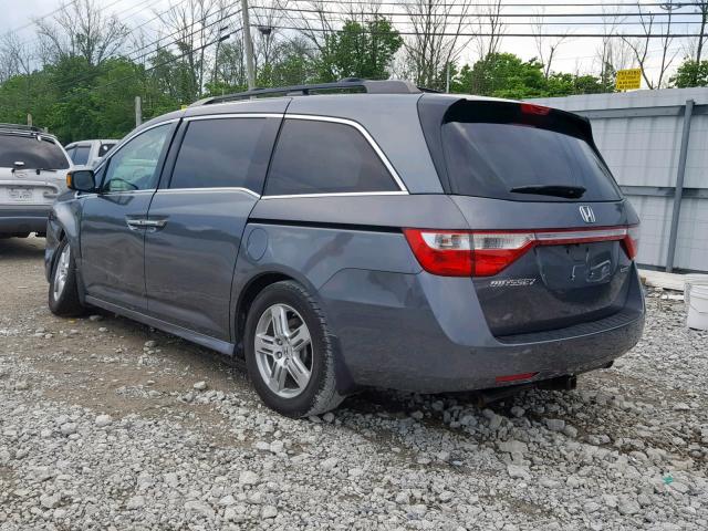 5FNRL5H93BB031147 - 2011 HONDA ODYSSEY TO GRAY photo 3