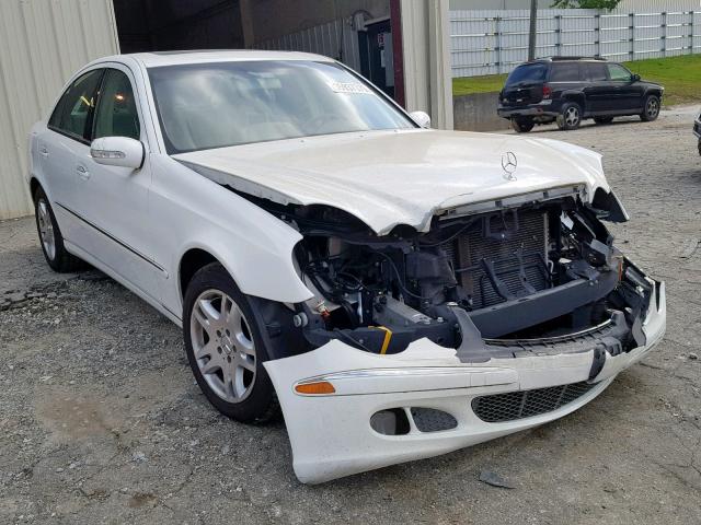 WDBUF65JX3A138937 - 2003 MERCEDES-BENZ E 320 WHITE photo 1