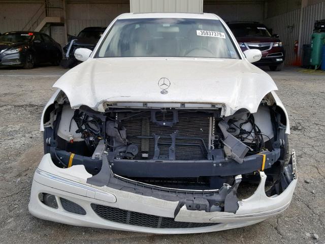 WDBUF65JX3A138937 - 2003 MERCEDES-BENZ E 320 WHITE photo 9