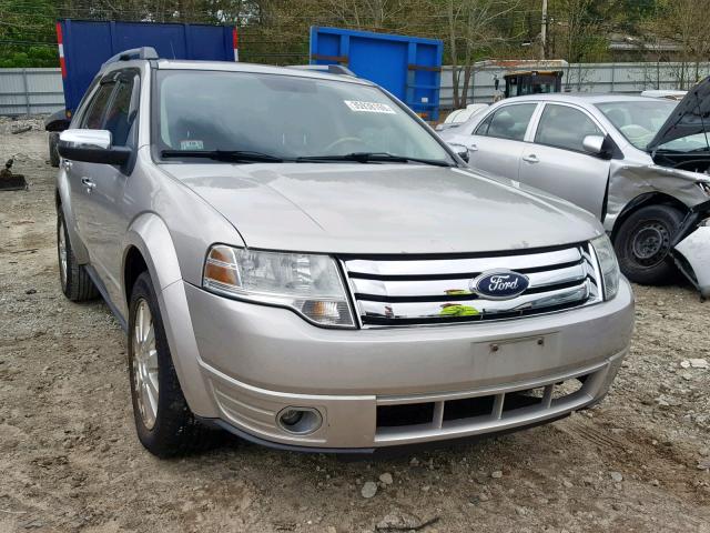 1FMDK06W08GA19394 - 2008 FORD TAURUS X L SILVER photo 1