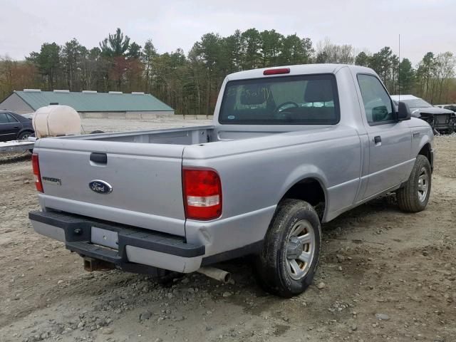 1FTKR1AD8BPA06371 - 2011 FORD RANGER SILVER photo 4