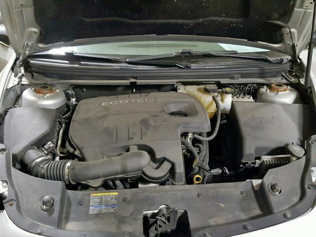 1G1ZC5EB0AF111967 - 2010 CHEVROLET MALIBU 1LT SILVER photo 7