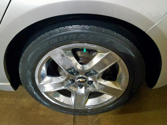 1G1ZC5EB0AF111967 - 2010 CHEVROLET MALIBU 1LT SILVER photo 9