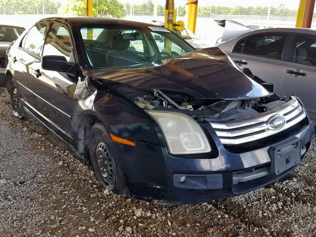 3FAHP07Z28R236640 - 2008 FORD FUSION SE BLUE photo 1