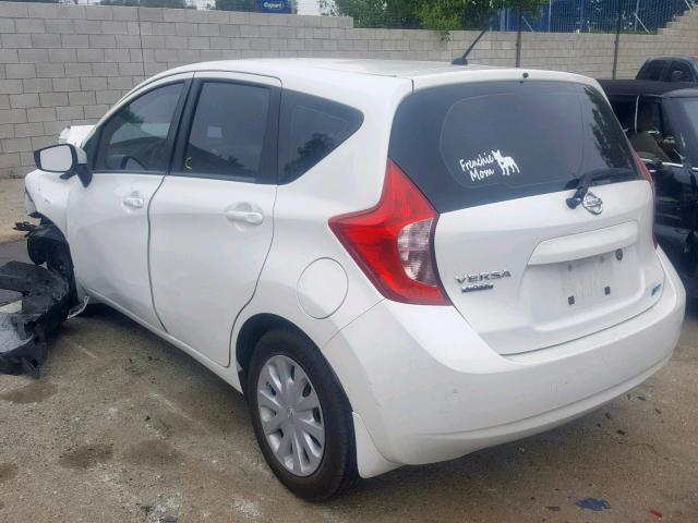 3N1CE2CP9FL372499 - 2015 NISSAN VERSA NOTE WHITE photo 3