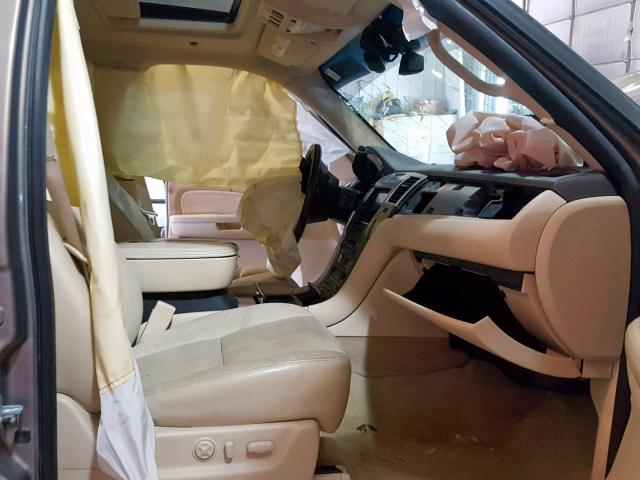 1GYFK63897R214204 - 2007 CADILLAC ESCALADE L BEIGE photo 5