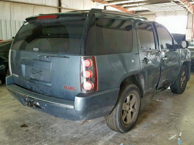 1GKFK63827J265245 - 2007 GMC YUKON DENA BLUE photo 4