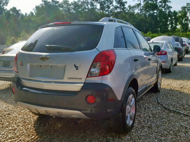 3GNAL2EK8DS635829 - 2013 CHEVROLET CAPTIVA LS 银色 照片 4