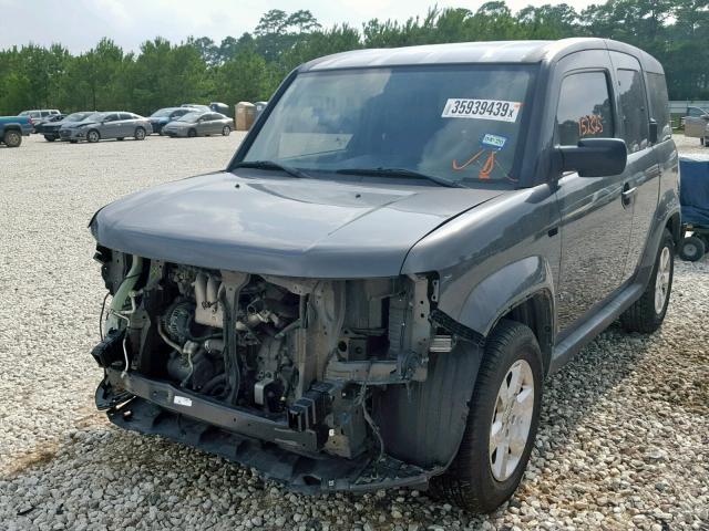 5J6YH1H77BL002956 - 2011 HONDA ELEMENT EX GRAY photo 2