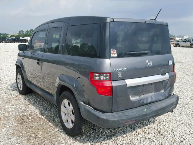 5J6YH1H77BL002956 - 2011 HONDA ELEMENT EX GRAY photo 3