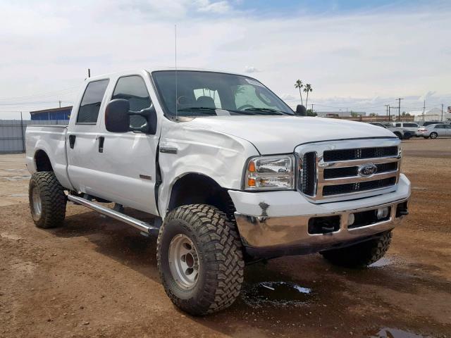 1FTWW31P55EB42537 - 2005 FORD F350 SRW S WHITE photo 1