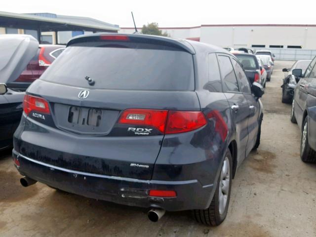 5J8TB18577A013525 - 2007 ACURA RDX TECHNO BLACK photo 4