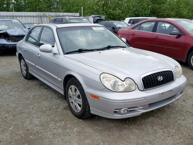 KMHWF25H53A845343 - 2003 HYUNDAI SONATA GL SILVER photo 1