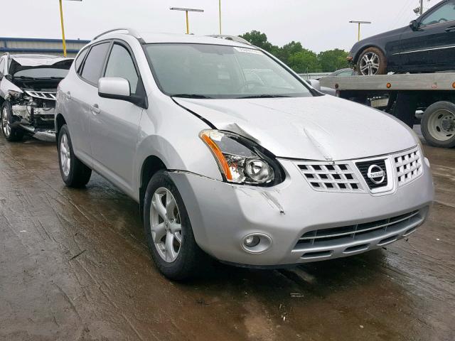 JN8AS58T88W011335 - 2008 NISSAN ROGUE S SILVER photo 1