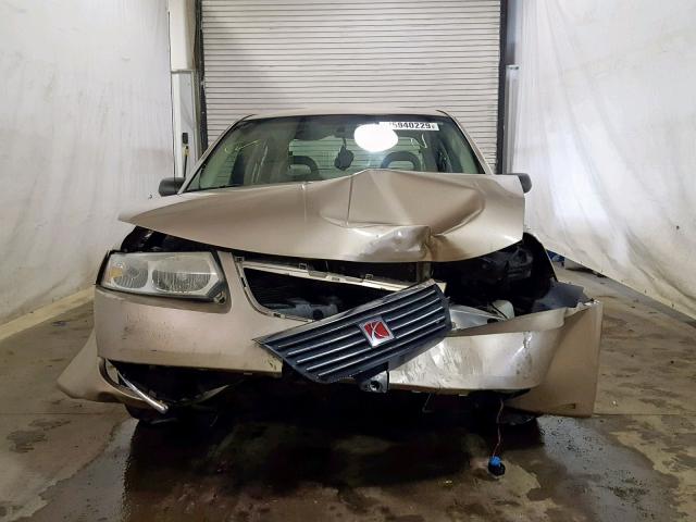 1G8AL58FX6Z112272 - 2006 SATURN ION LEVEL TAN photo 9