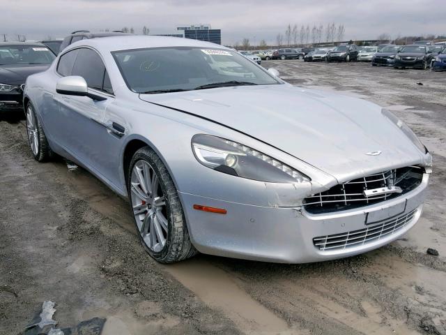 SCFHDDAJ1BAF00904 - 2010 ASTON MARTIN RAPIDE SILVER photo 1