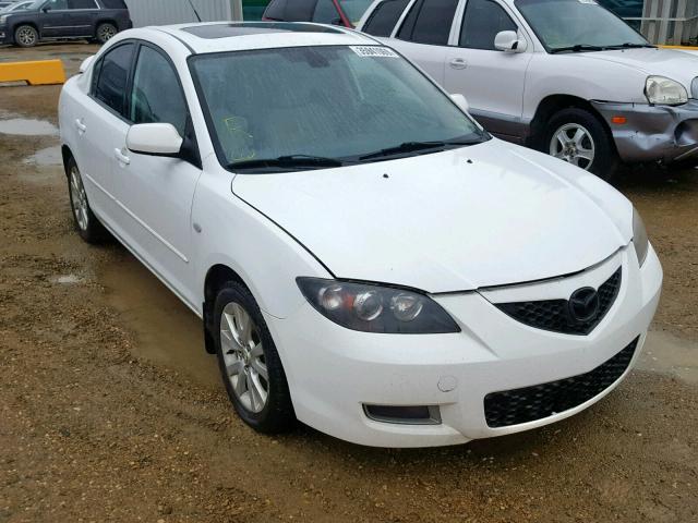 JM1BK32F891254567 - 2009 MAZDA 3 I WHITE photo 1