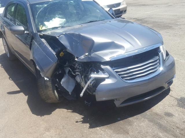 1C3CCBBB5DN513658 - 2013 CHRYSLER 200 TOURIN GRAY photo 9