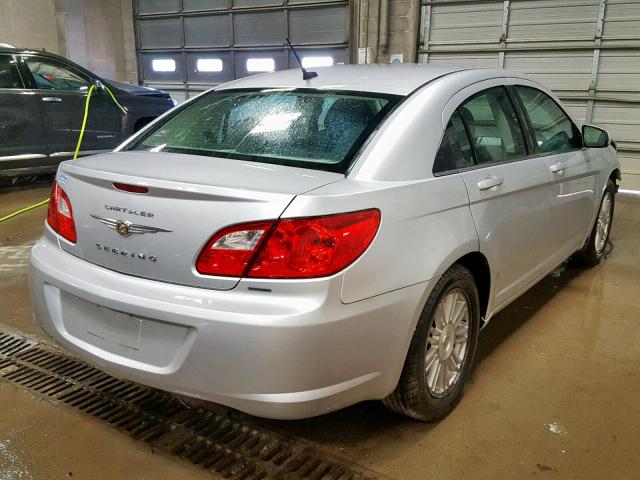 1C3LC56B39N544507 - 2009 CHRYSLER SEBRING TO SILVER photo 4