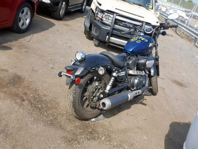 JYAVN05E0GA011771 - 2016 YAMAHA XVS950 CU BLUE photo 4