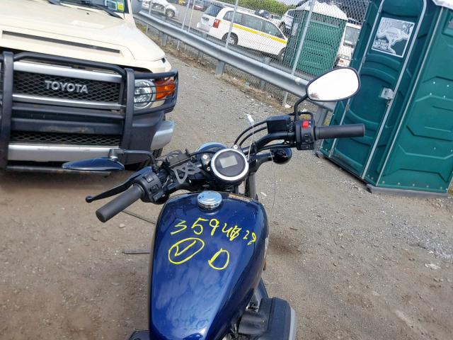 JYAVN05E0GA011771 - 2016 YAMAHA XVS950 CU BLUE photo 5