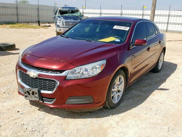 1G11C5SL2EF274796 - 2014 CHEVROLET MALIBU 1LT 栗色 照片 2