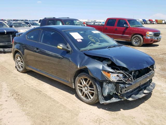 JTKDE177170171645 - 2007 TOYOTA SCION TC BLACK photo 1