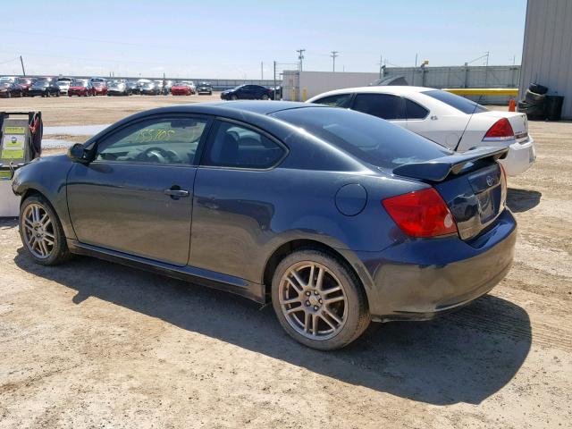 JTKDE177170171645 - 2007 TOYOTA SCION TC BLACK photo 3