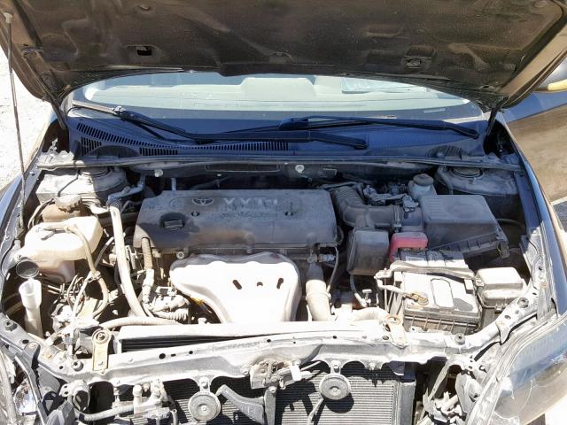 JTKDE177170171645 - 2007 TOYOTA SCION TC BLACK photo 7