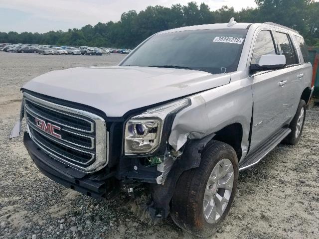 1GKS1AKC1HR191832 - 2017 GMC YUKON SLE GRAY photo 2