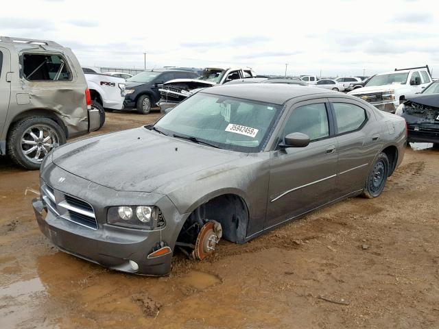 2B3CA3CV5AH236578 - 2010 DODGE CHARGER SX CHARCOAL photo 2