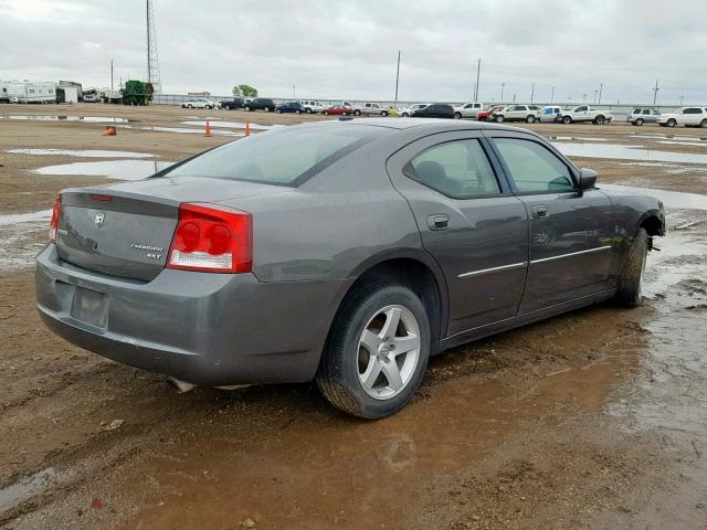 2B3CA3CV5AH236578 - 2010 DODGE CHARGER SX CHARCOAL photo 4