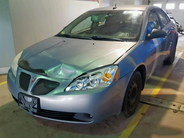 1G2ZG57N884261970 - 2008 PONTIAC G6 BASE GREEN photo 2