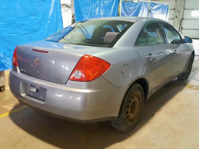 1G2ZG57N884261970 - 2008 PONTIAC G6 BASE GREEN photo 4