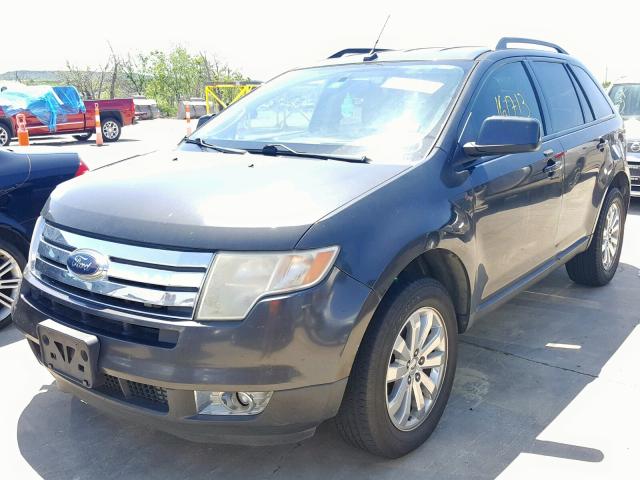 2FMDK38C47BB33618 - 2007 FORD EDGE SEL GRAY photo 2