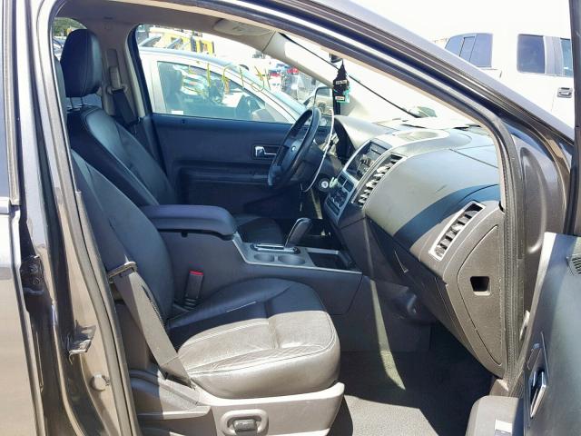 2FMDK38C47BB33618 - 2007 FORD EDGE SEL GRAY photo 5