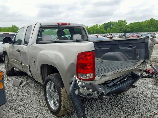 1GTEC29C39Z181545 - 2009 GMC SIERRA C15 TAN photo 3