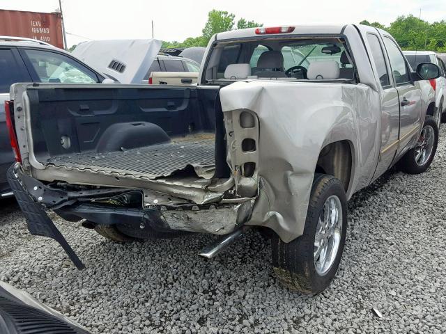 1GTEC29C39Z181545 - 2009 GMC SIERRA C15 TAN photo 4