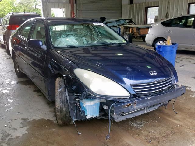 JTHBF30G930118914 - 2003 LEXUS ES 300 BLUE photo 1