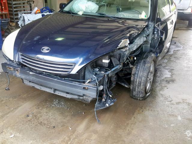 JTHBF30G930118914 - 2003 LEXUS ES 300 BLUE photo 9