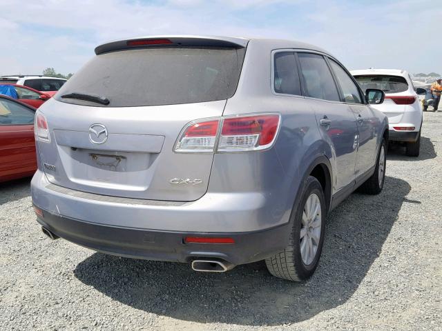 JM3TB28VX80145388 - 2008 MAZDA CX-9 SILVER photo 4