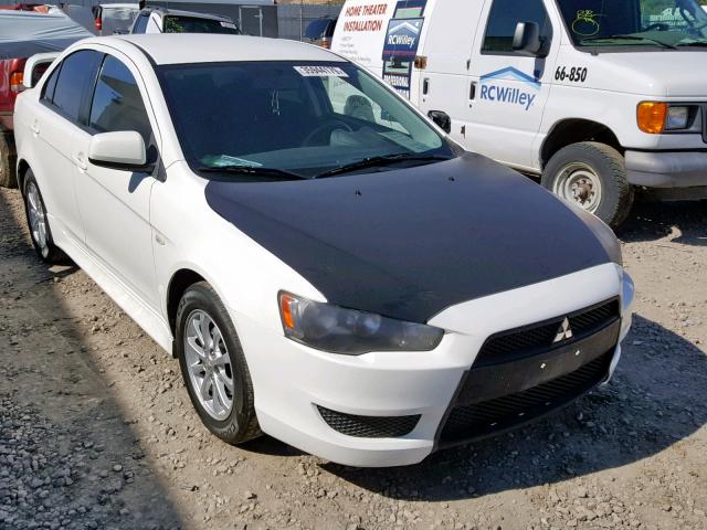 JA32V2FW5CU011699 - 2012 MITSUBISHI LANCER SE WHITE photo 1